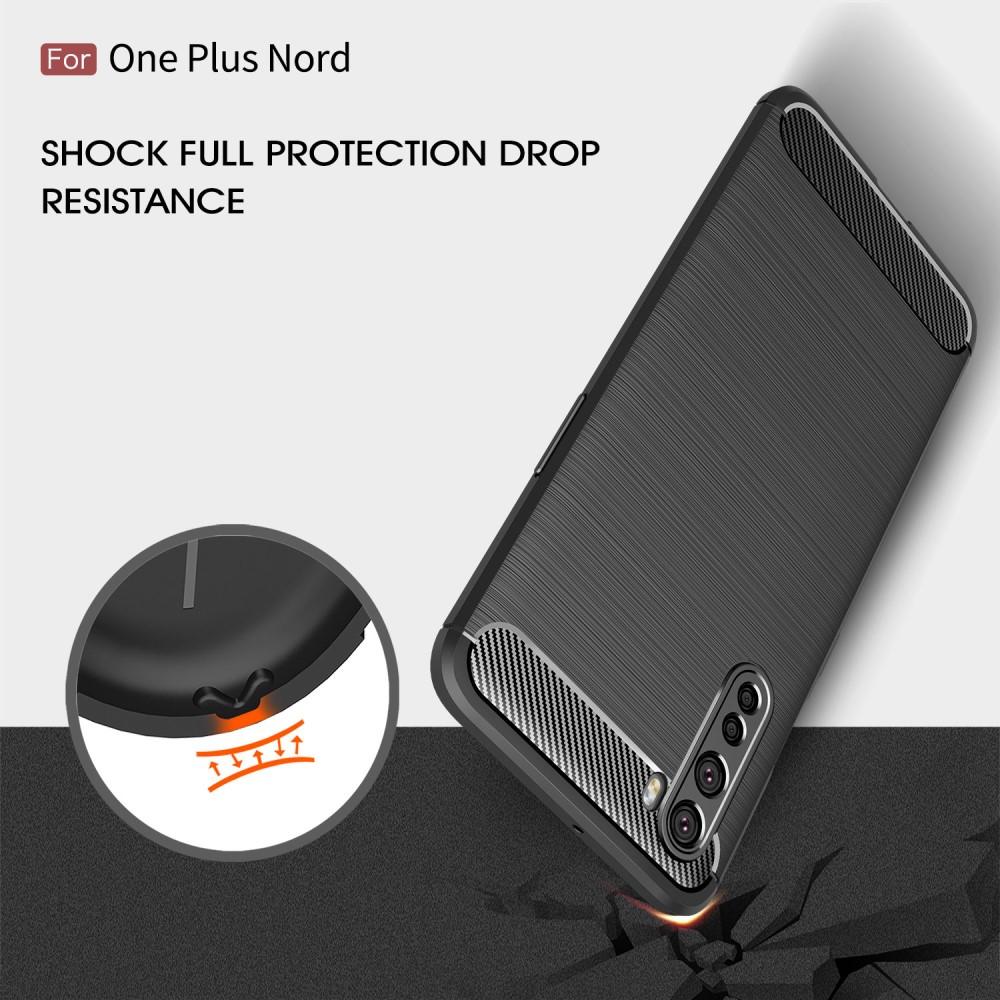 OnePlus Nord Brushed TPU Case Black