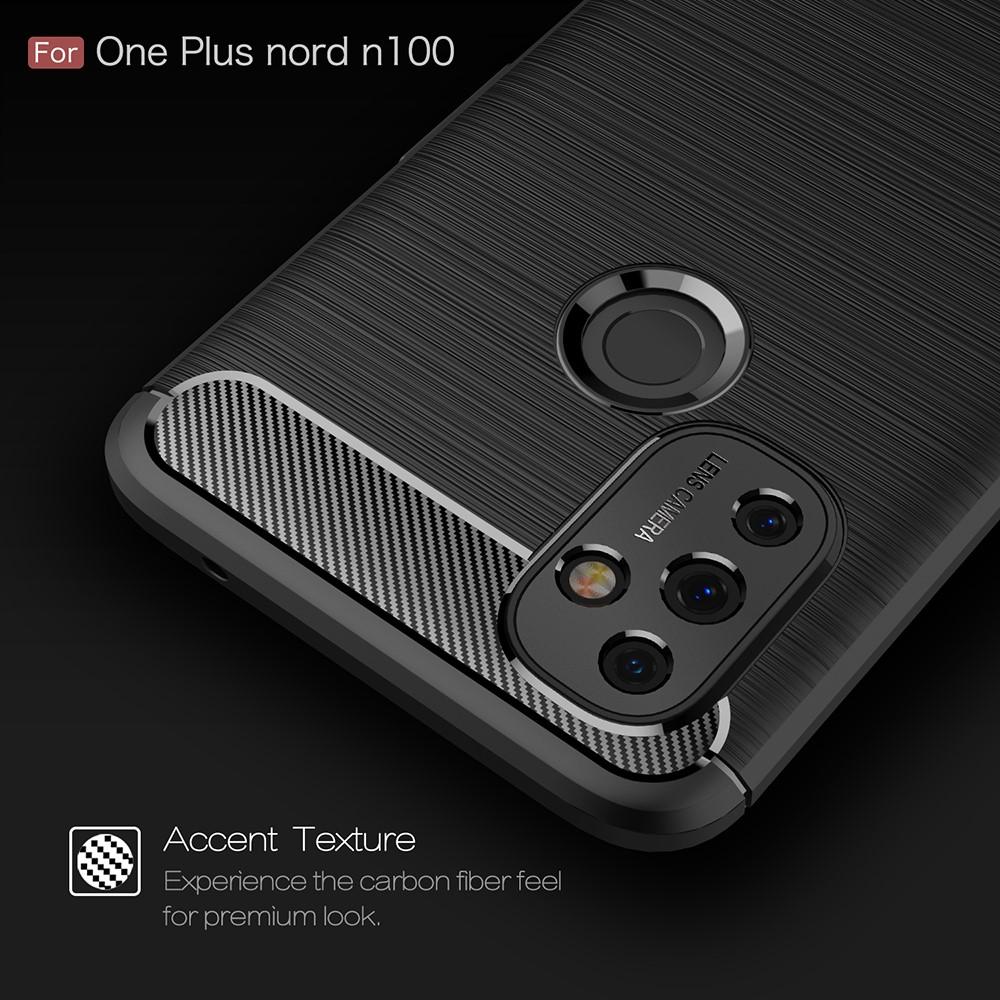 OnePlus Nord N100 Brushed TPU Case Black