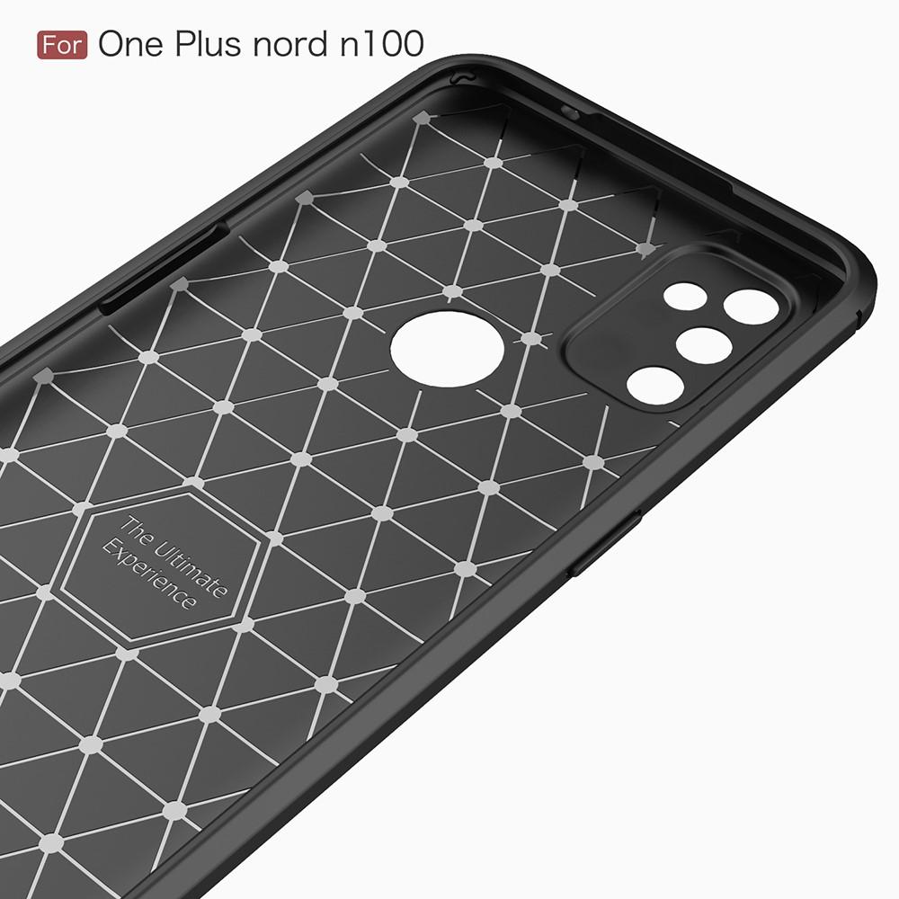  OnePlus Nord N100 Brushed TPU Case Black