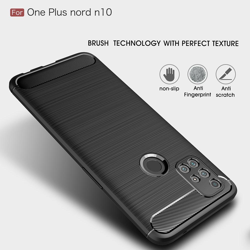 OnePlus Nord N10 5G Brushed TPU Case Black