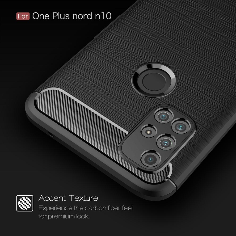 OnePlus Nord N10 5G Brushed TPU Case Black