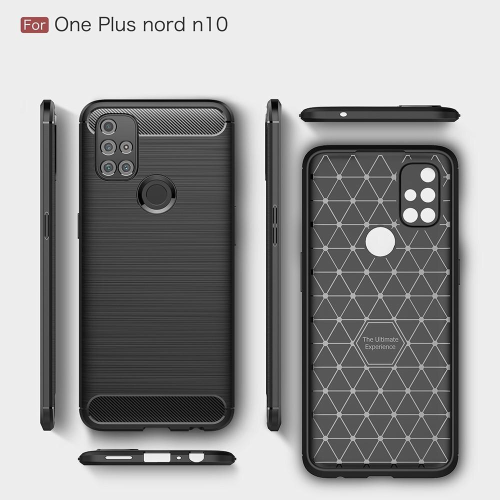  OnePlus Nord N10 5G Brushed TPU Case Black
