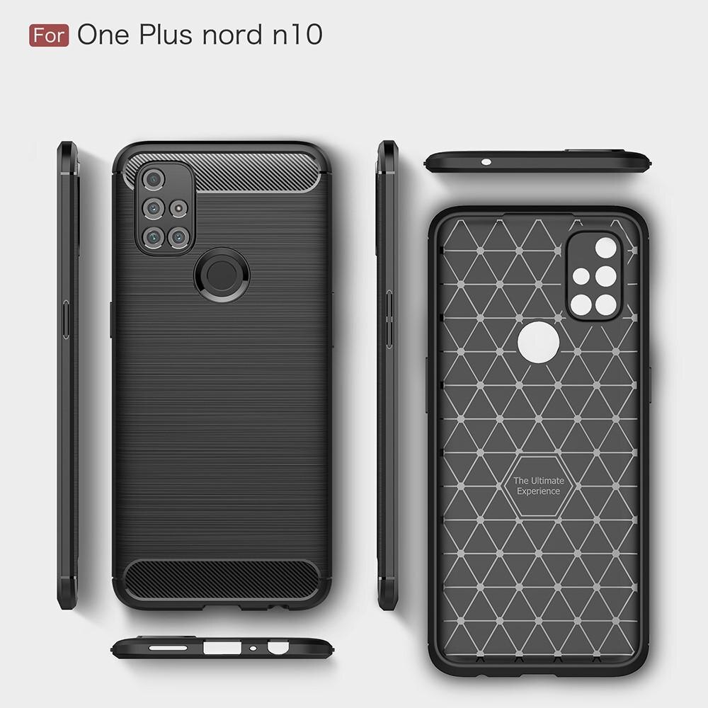 OnePlus Nord N10 5G Brushed TPU Case Black