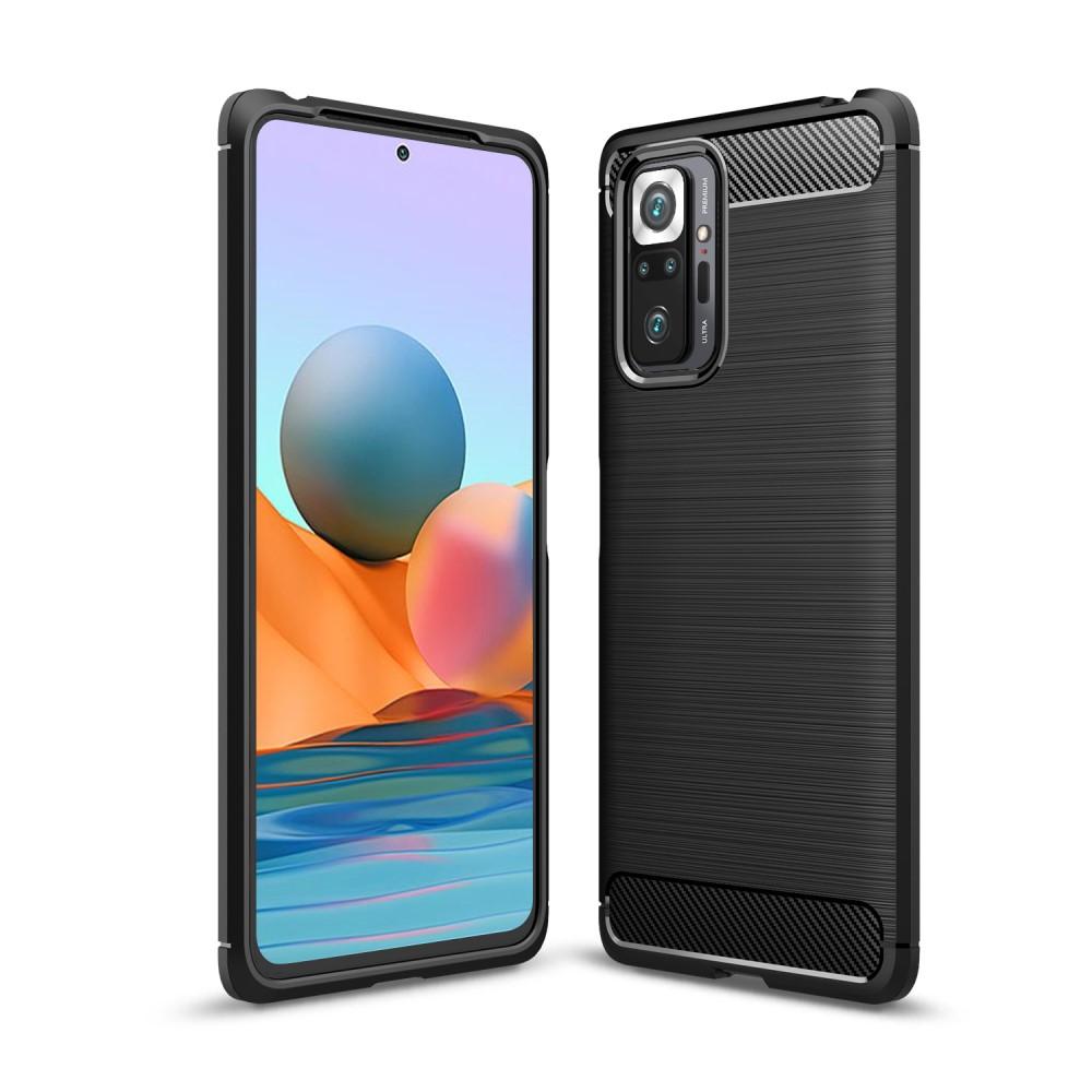 Xiaomi Redmi Note 10 Pro Brushed TPU Case Black