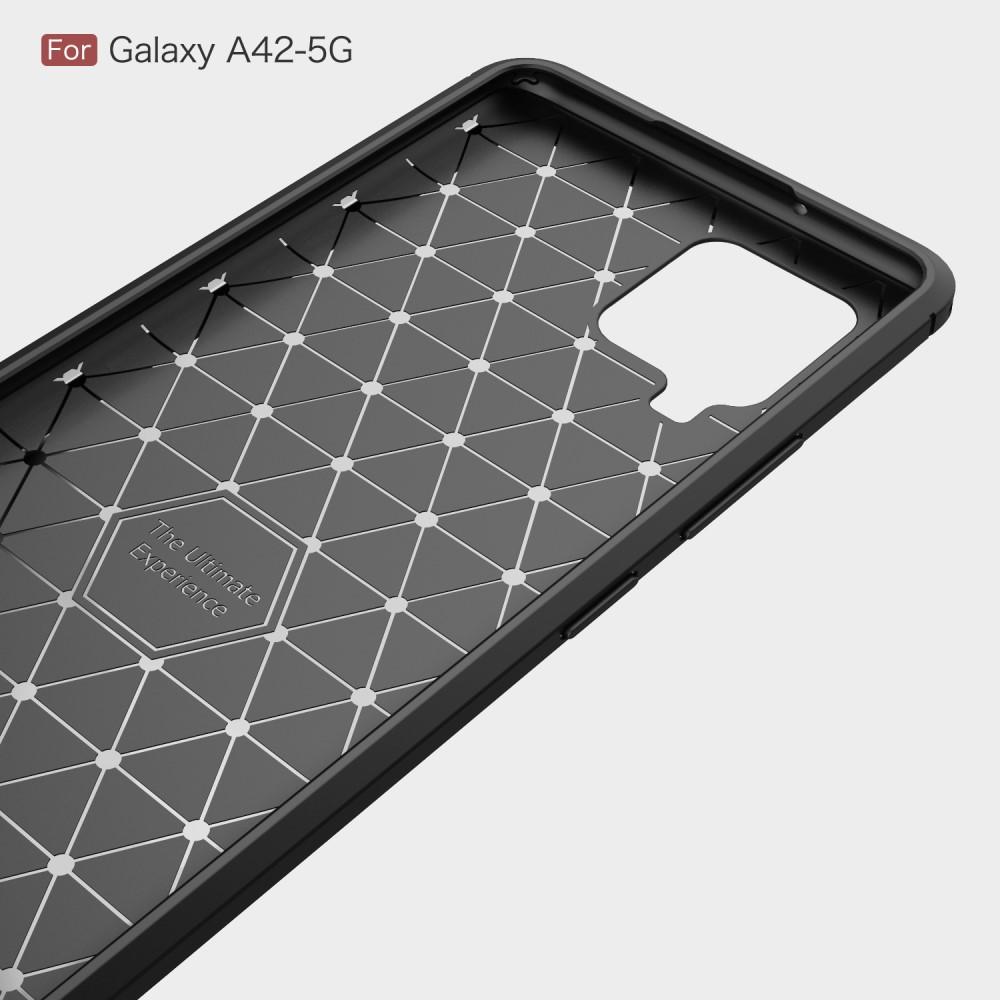 Samsung Galaxy A42 Brushed TPU Case Black