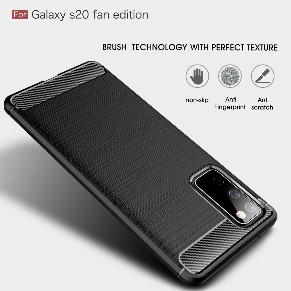 Samsung Galaxy S20 FE Brushed TPU Case Black