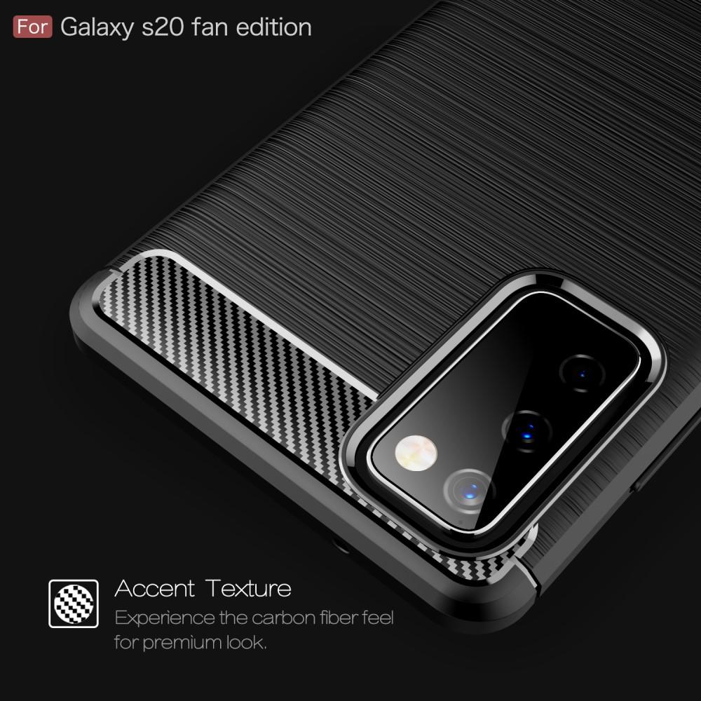 Samsung Galaxy S20 FE Brushed TPU Case Black