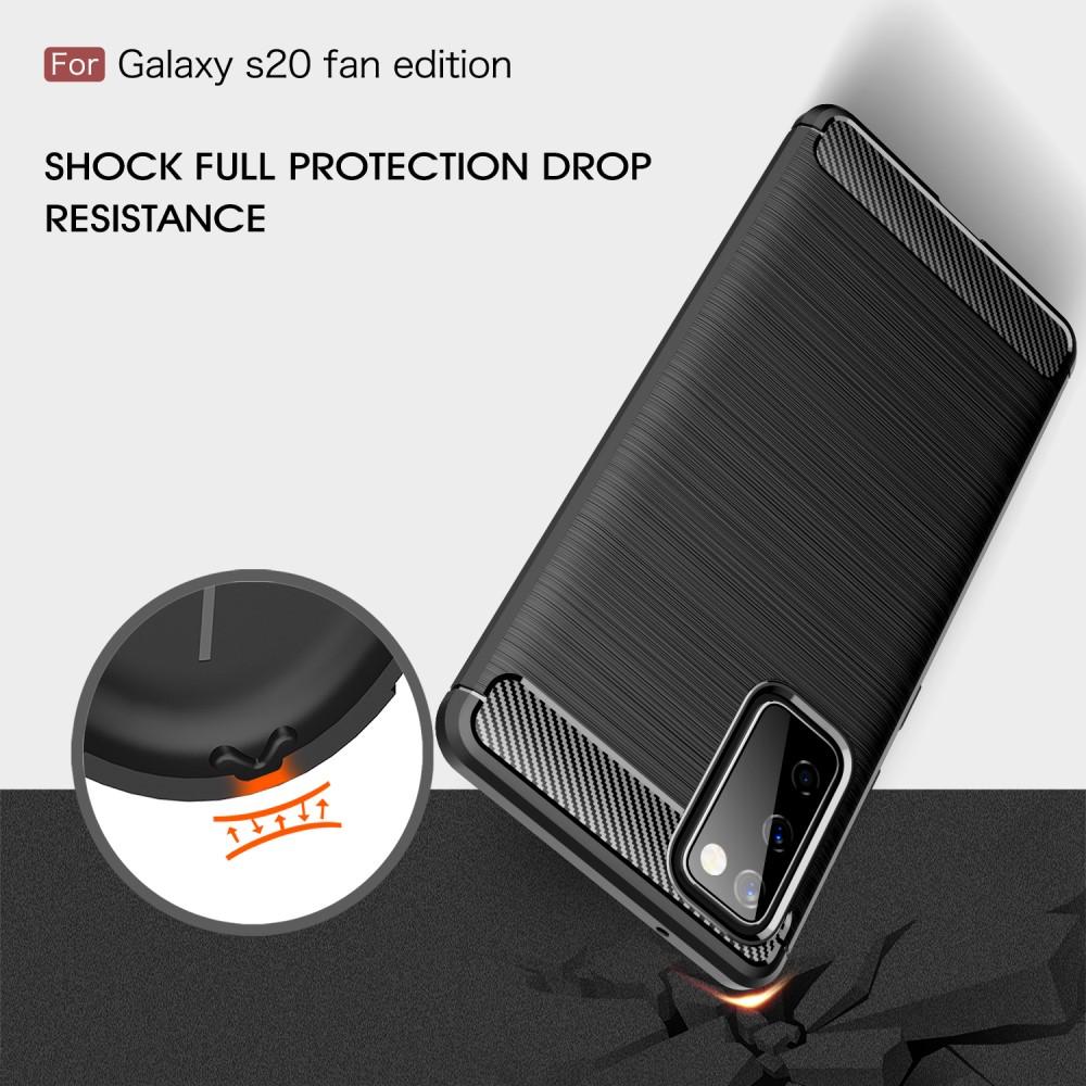 Samsung Galaxy S20 FE Brushed TPU Case Black