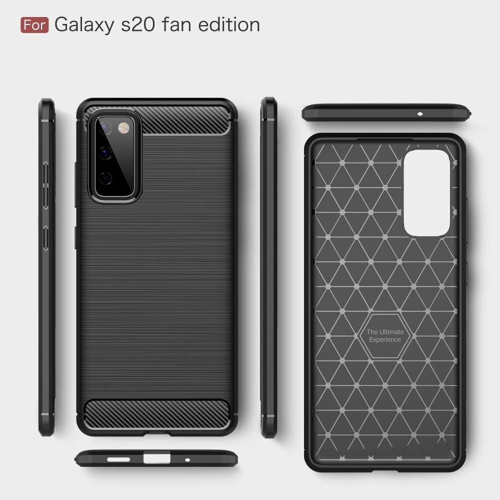 Samsung Galaxy S20 FE Brushed TPU Case Black