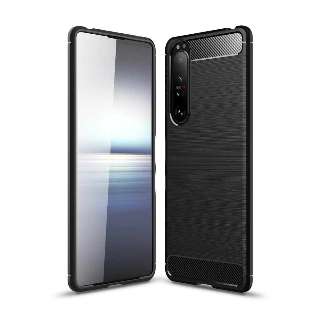 Sony Xperia 1 III Brushed TPU Case Black