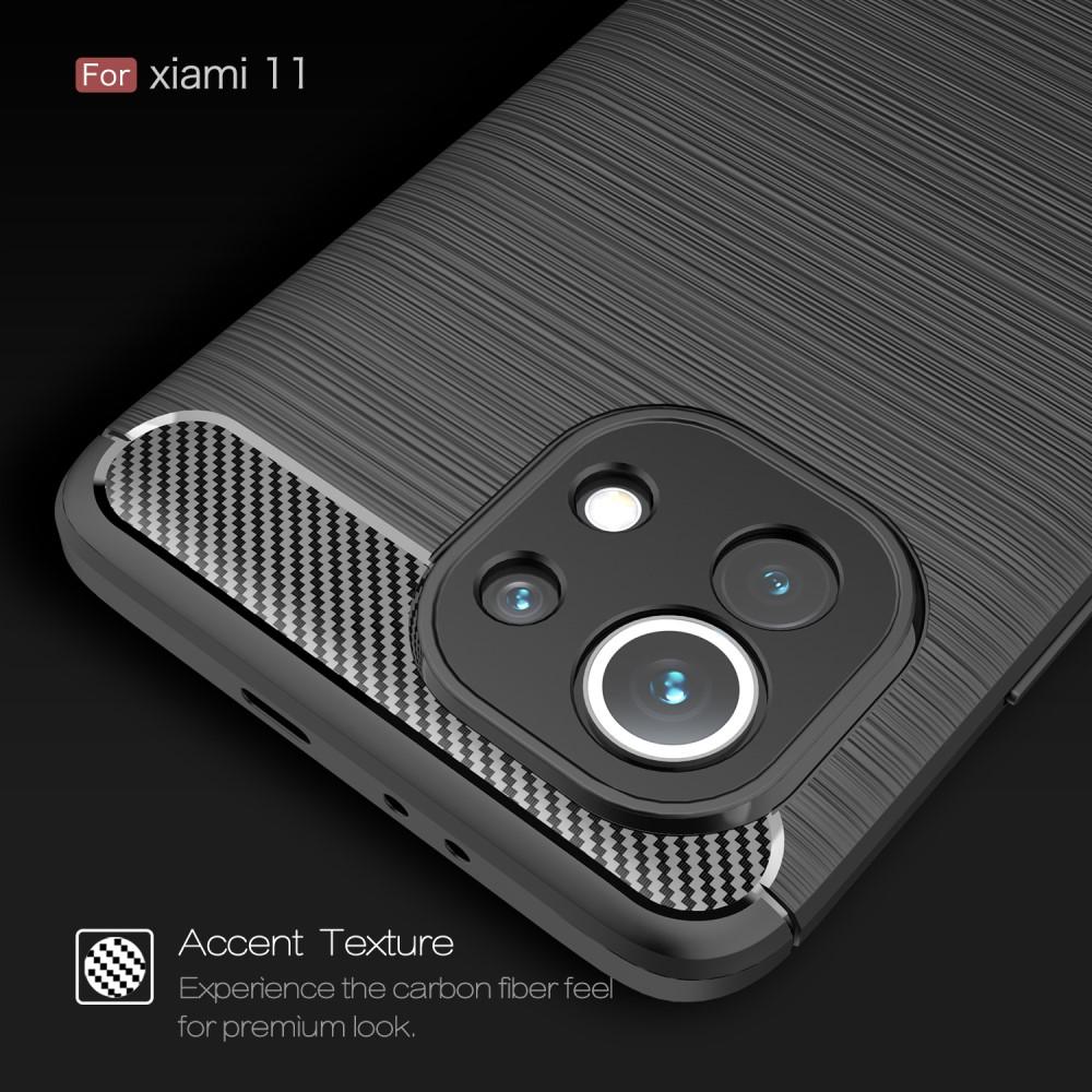 Xiaomi Mi 11 Brushed TPU Case Black