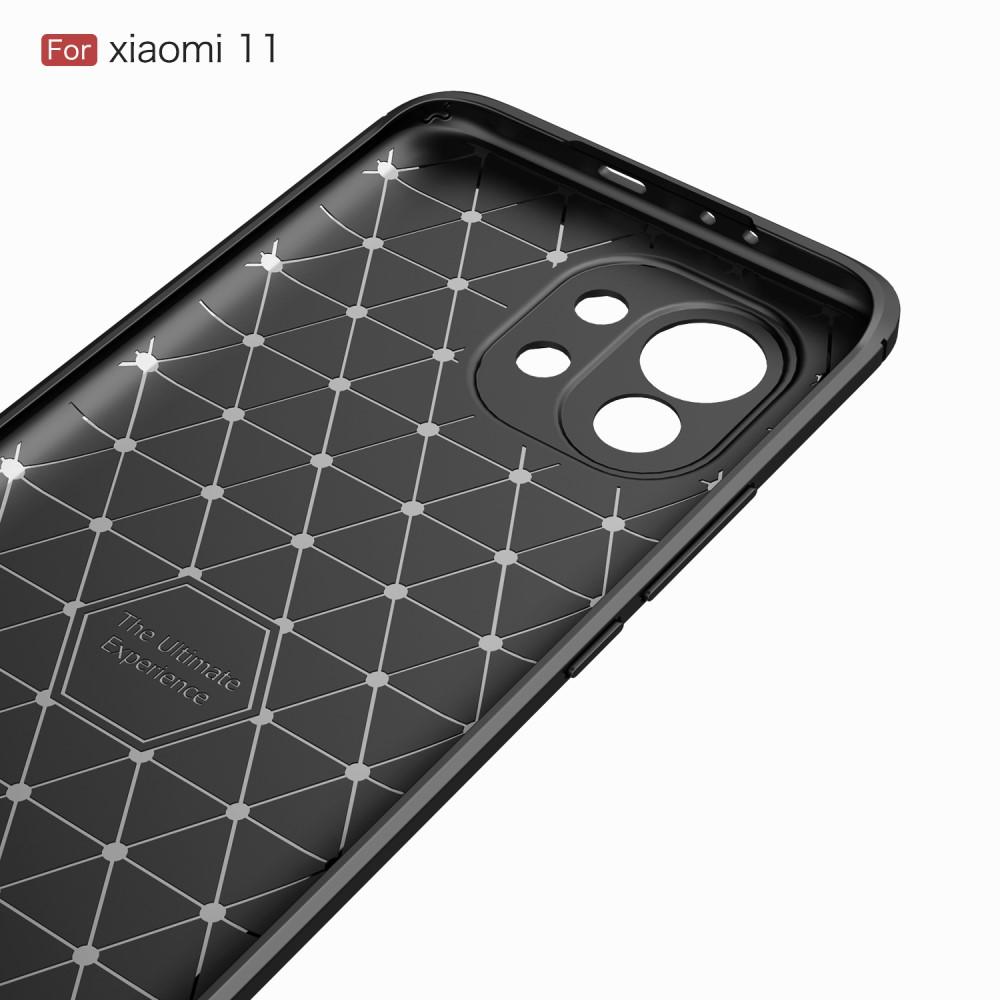 Xiaomi Mi 11 Brushed TPU Case Black
