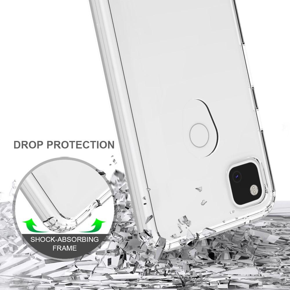 Google Pixel 4a Crystal Hybrid Case Transparent