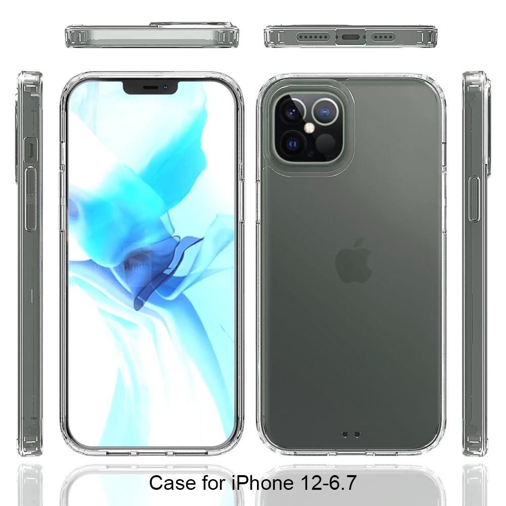 iPhone 12 Pro Max Crystal Hybrid Case Transparent