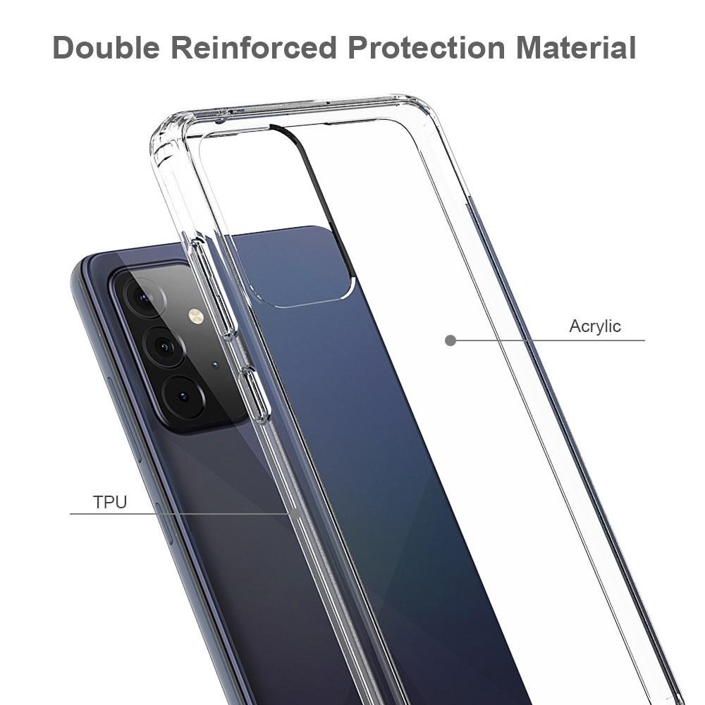 Samsung Galaxy A72 5G Crystal Hybrid Case Transparent