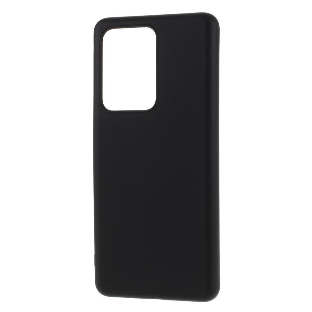 Samsung Galaxy S20 Ultra Liquid Silicone Case Black