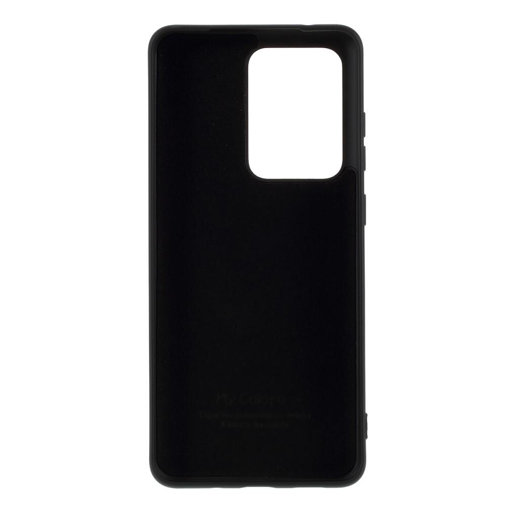 Samsung Galaxy S20 Ultra Liquid Silicone Case Black