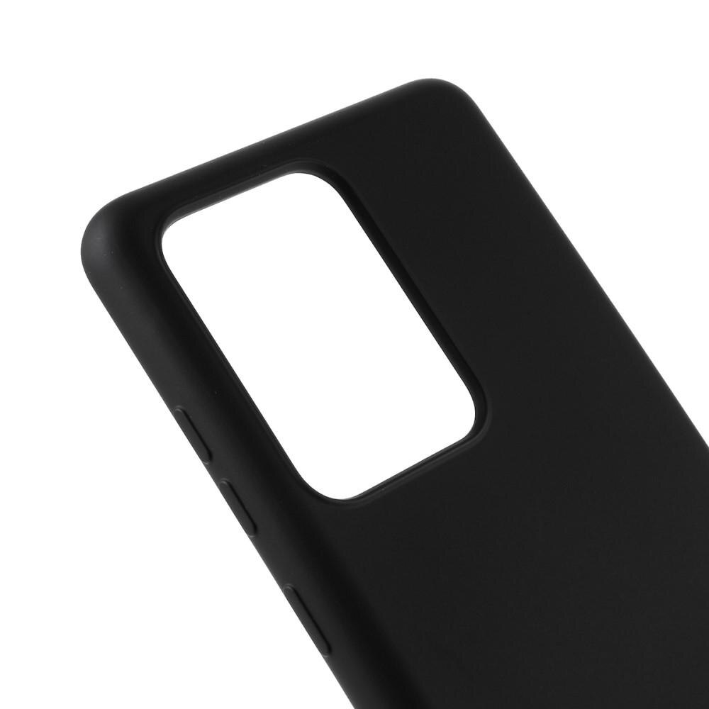 Samsung Galaxy S20 Ultra Liquid Silicone Case Black