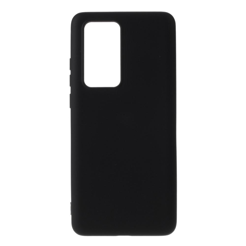 Huawei P40 Pro Liquid Silicone Case Black