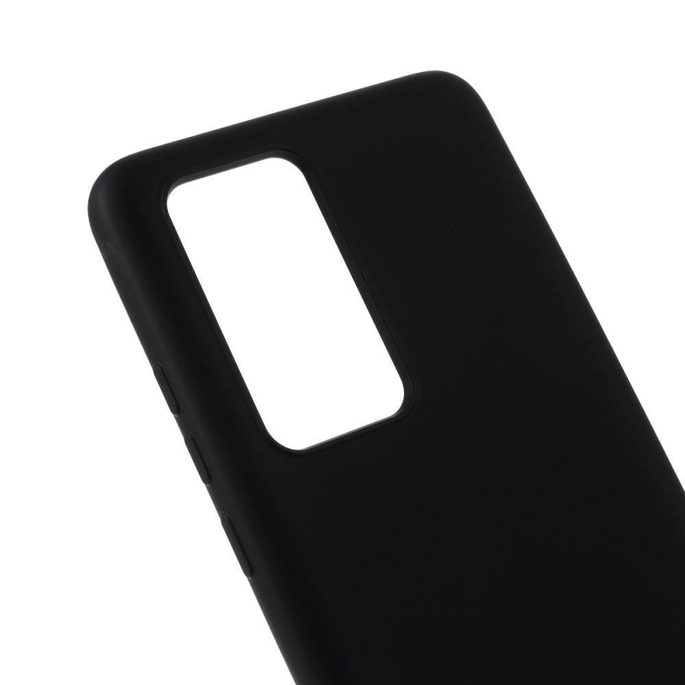 Huawei P40 Pro Liquid Silicone Case Black