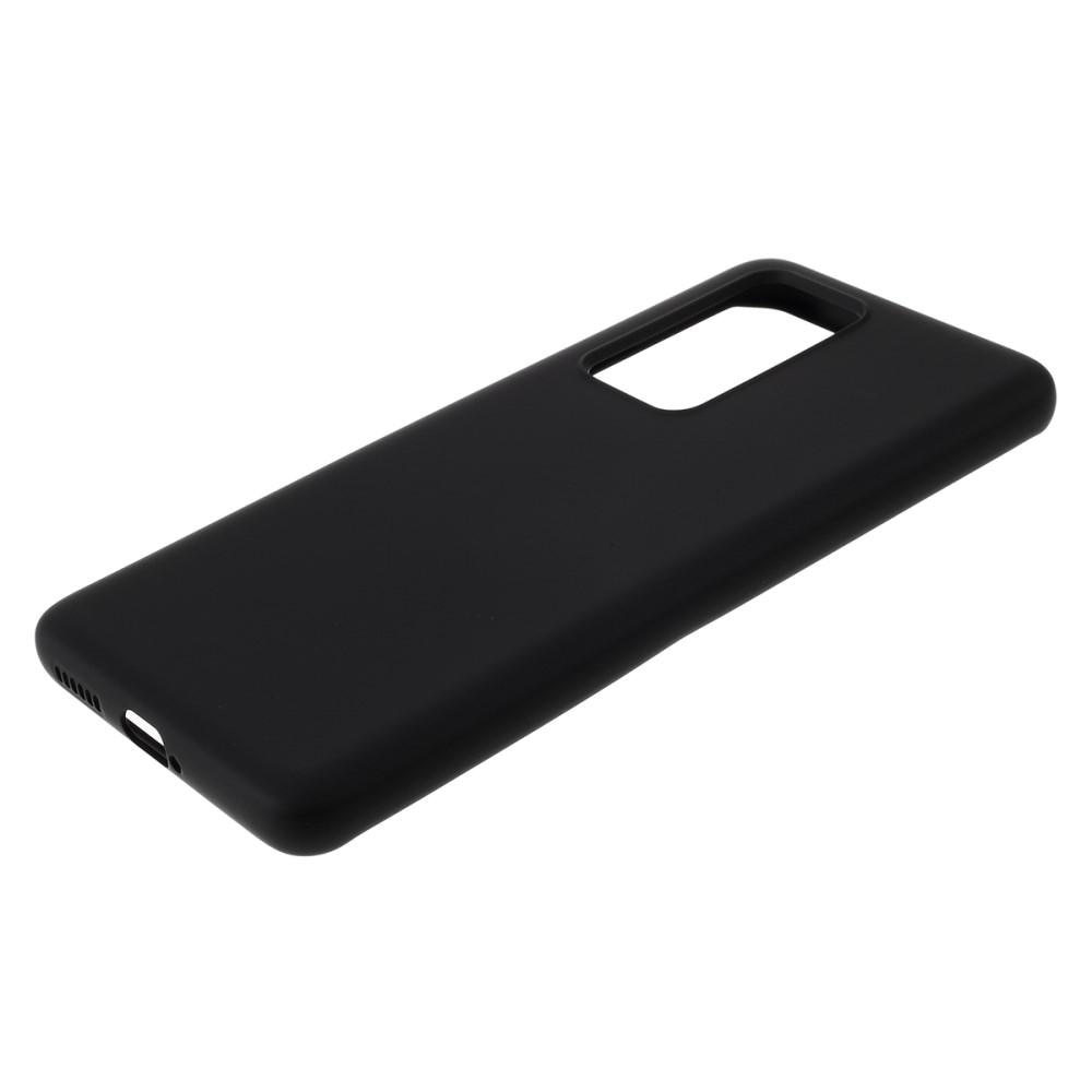Huawei P40 Pro Liquid Silicone Case Black