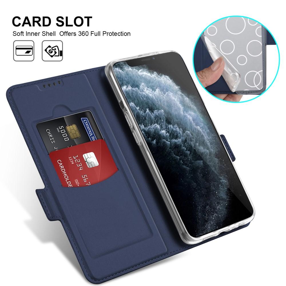 iPhone 12/12 Pro Slim Card Wallet Blue