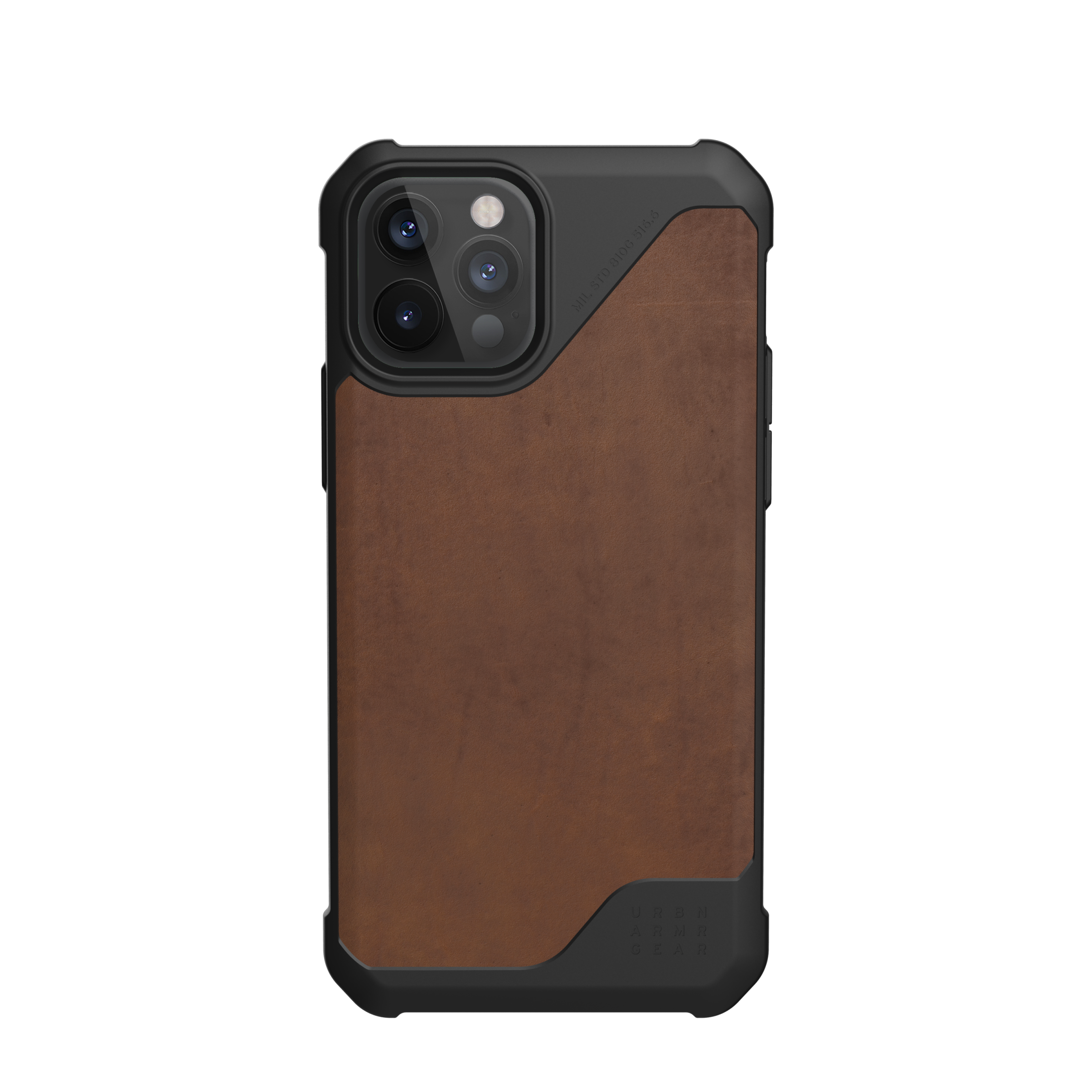iPhone 12/12 Pro Metropolis LT Case Leather Brown