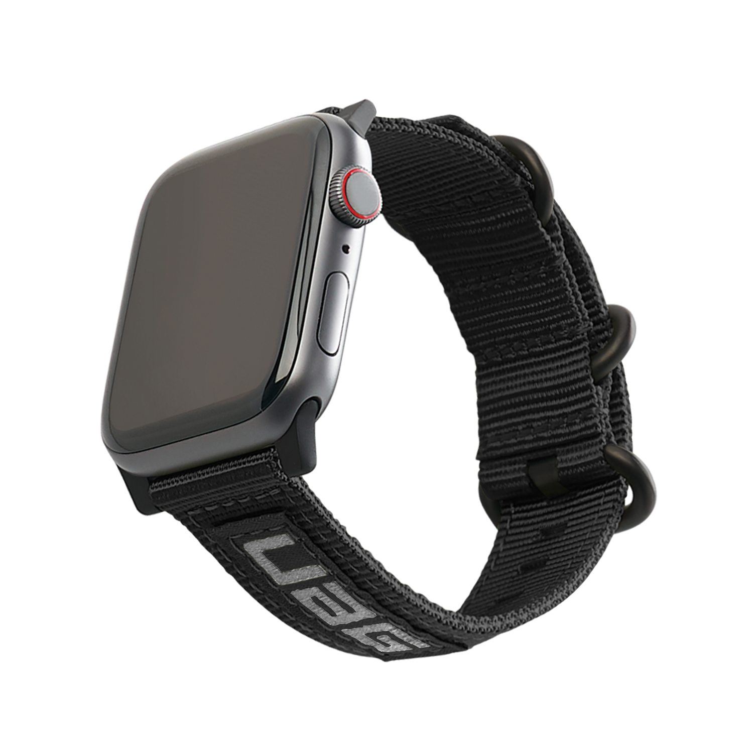 Apple Watch 41mm Series 7 Nato Eco Strap Black