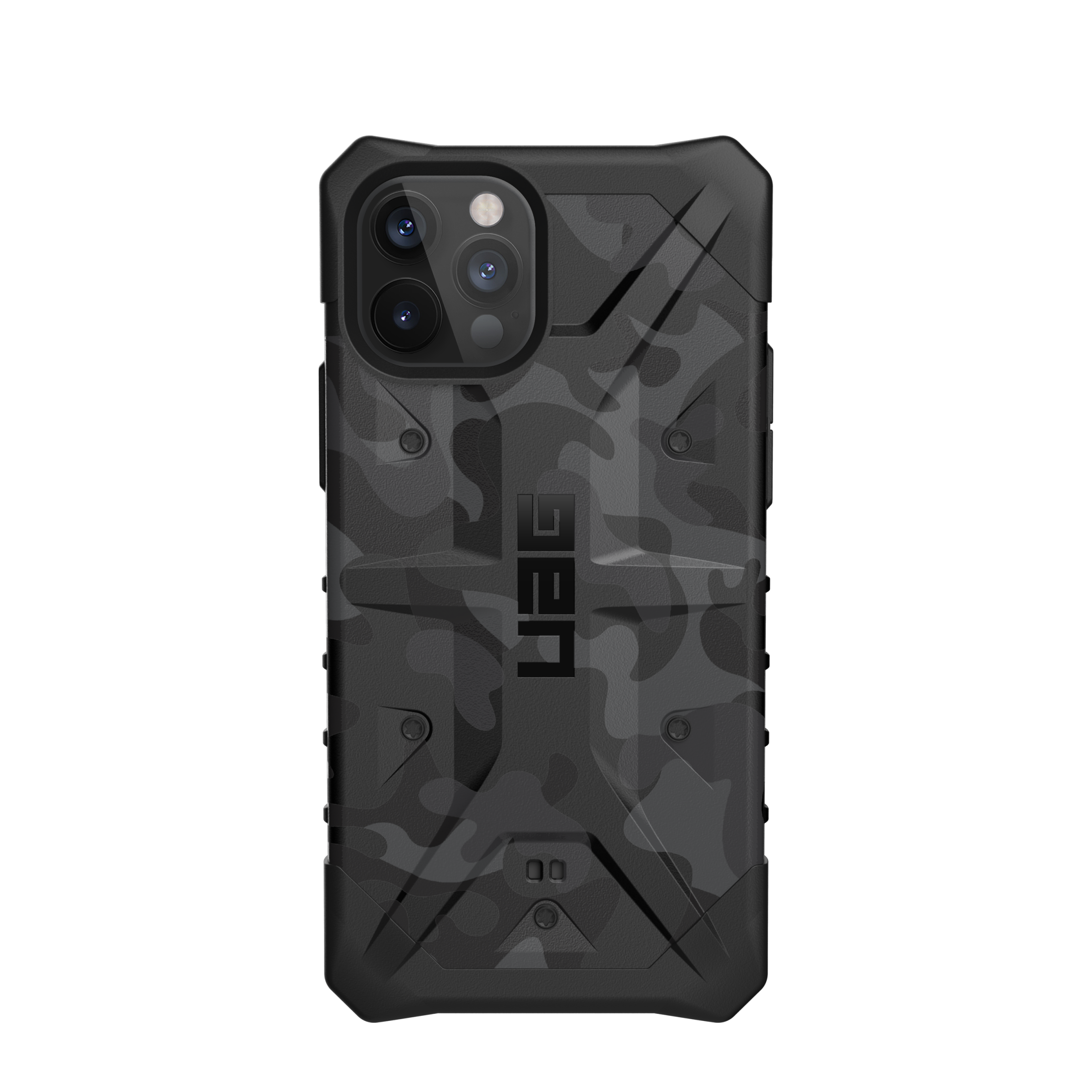 iPhone 12 Pro Max Pathfinder Series Case Black Midnight Camo