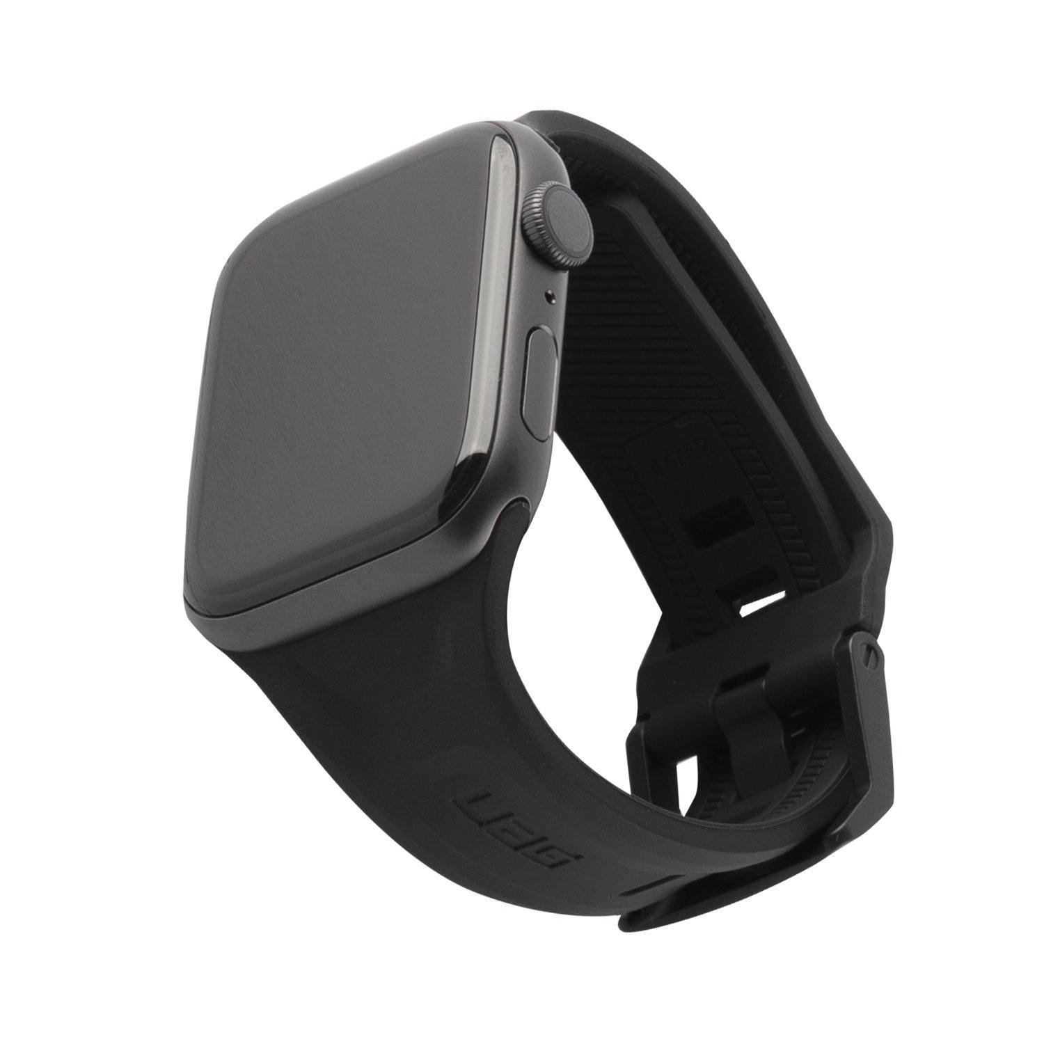 Apple Watch 38/40/41 mm Scout Silicone Strap Black