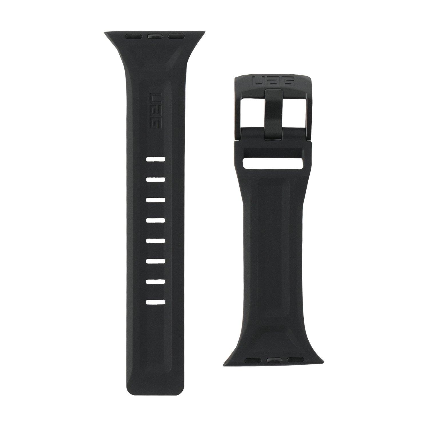 Apple Watch 38/40/41 mm Scout Silicone Strap Black