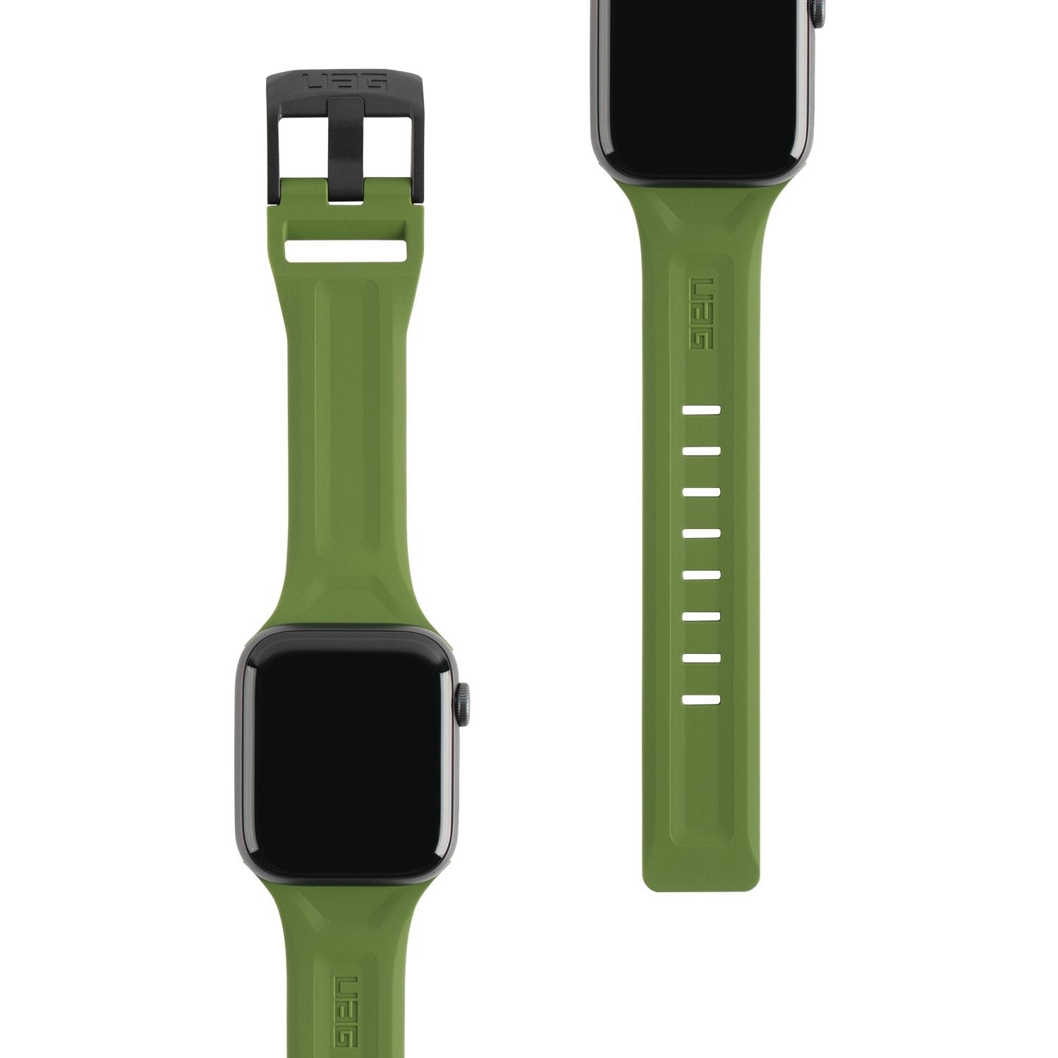 Apple Watch 42/44/45 mm Scout Silicone Strap Olive