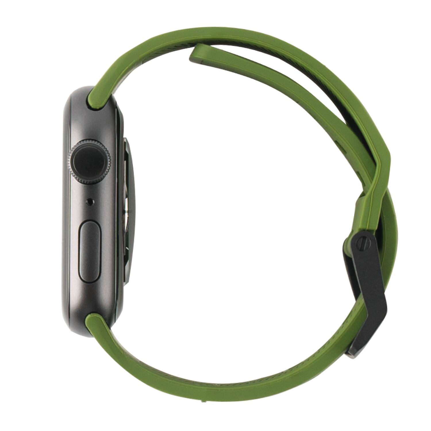 Apple Watch 42/44/45 mm Scout Silicone Strap Olive