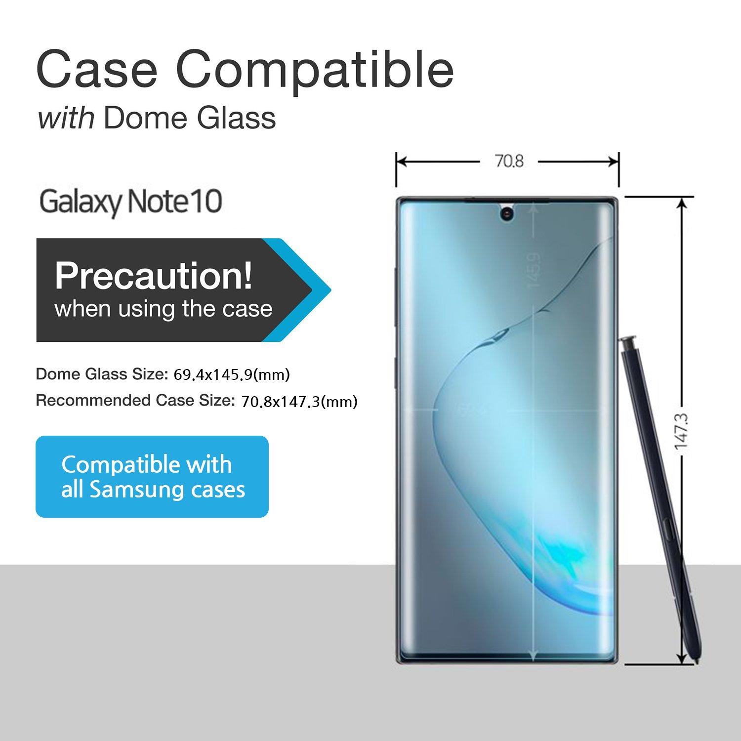 Samsung Galaxy Note 10 Dome Glass Screen Protector
