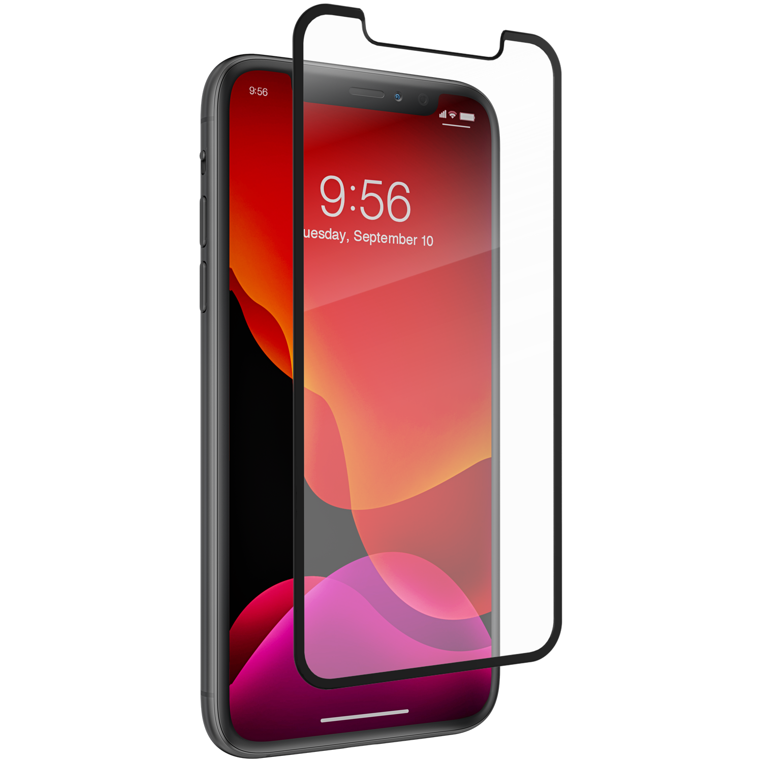 iPhone X/XS InvisibleShield Glass Elite Black