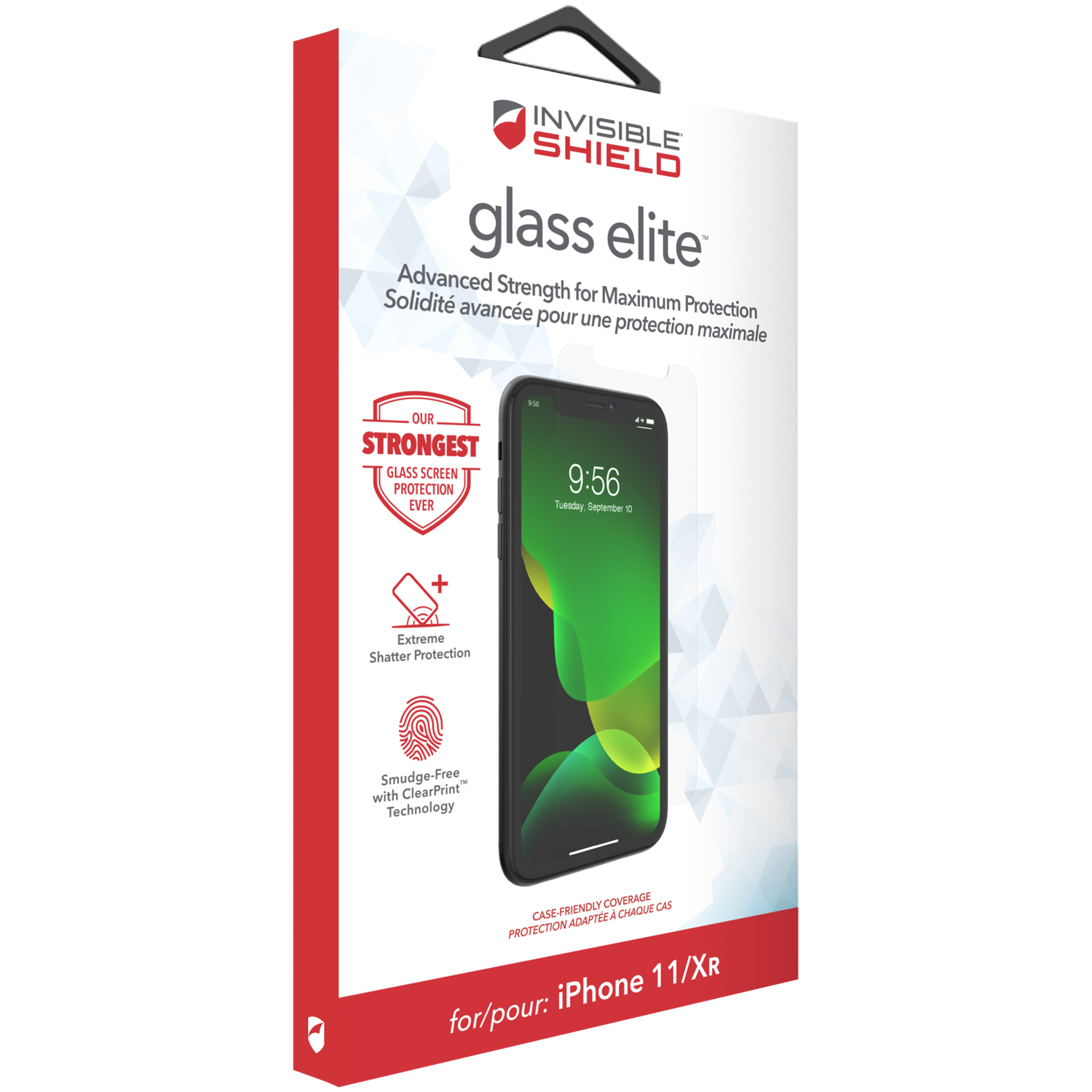 iPhone XR InvisibleShield Glass Elite
